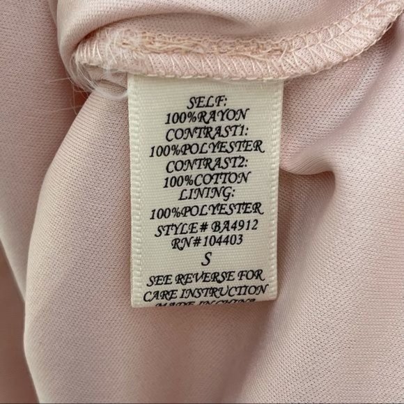 *50% OFF! Blu Pepper bohemian lace dress pink sleeveless - Picture 7 of 7